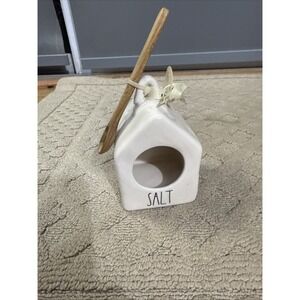 Salt Pig Cellar Box Birdhouse Rae Dunn‎ Magenta Artisan Collection